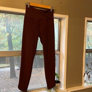 Athleta elation crossover rib 7/8 tight size sp